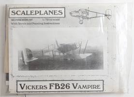 Thumbnail SCALEPLANES VICKERS FB26 VAMPIRE