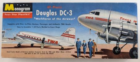 Thumbnail MONOGRAM P9 DOUGLAS DC 3 WORKHORSE OF THE AIRWAYS