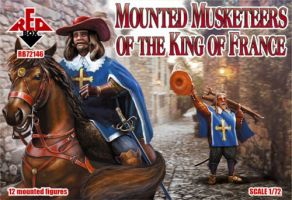 Thumbnail RED BOX 72146 MOUNTED MUSKETEERS OF THE KING OF FRANCE