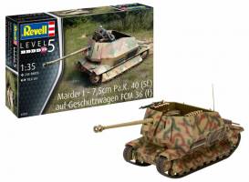Thumbnail REVELL 03292 MARDER I ON FCM 36 BASE