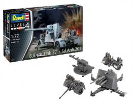 Thumbnail REVELL 03325 8.8CM FLAK 37 SD.ANH 202