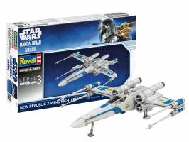 Thumbnail REVELL 06791 NEW REPUBLIC X-WING FIGHTER - STAR WARS MANDALORIAN AND GROGU