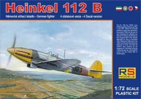 Thumbnail RS MODELS 92062 HEINKEL 112 B HUNGARY JAPAN GB CZ