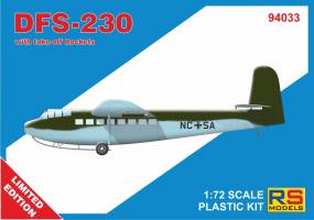 Thumbnail RS MODELS 94033 DFS-230 WITH TAKE-OFF ROCKETS
