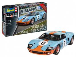 Thumbnail REVELL 07696 FORD GT40 LE MANS 1968 AND 1969