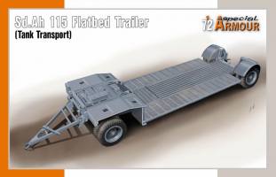 Thumbnail SPECIAL ARMOUR 72022 AD.AH 115 FLATBED TRAILER TANK TRANSPORT