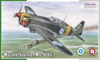 Thumbnail SPECIAL HOBBY 32019 MORANE-SAULNIER MS-406C.1 HI-TECH