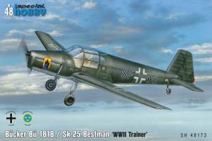 Thumbnail SPECIAL HOBBY 48173 BUCKER BU 181B/ SK 25 BESTMAN