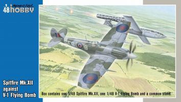 Thumbnail SPECIAL HOBBY 48192 SPITFIRE MK.XII AGAINST V-1 FLYING BOMB