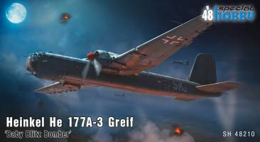 Thumbnail SPECIAL HOBBY 48210 HEINKEL HE-177A-3 GREIF BABY BLITZ BOMBER
