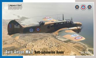 Thumbnail SPECIAL HOBBY 48211 AVRO ANSON MK.I ANTI-SUBMARINE ANNIE