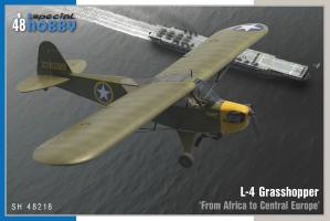 Thumbnail SPECIAL HOBBY 48218 L-4 GRASSHOPPER FROM AFRICA TO CENTRAL EUROPE