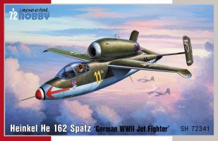 Thumbnail SPECIAL HOBBY 72341 HEINKEL HE 162 SPATZ 