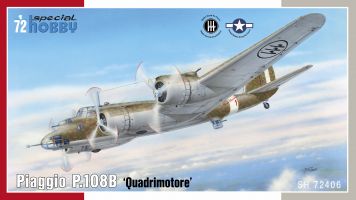 Thumbnail SPECIAL HOBBY 72406 PIAGGIO P.108B QUADRIMOTORE