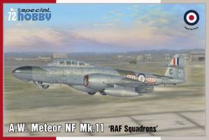 Thumbnail SPECIAL HOBBY 72437 A.W. METEOR NF MK.11 RAF SQUADRONS