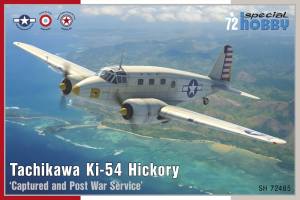 Thumbnail SPECIAL HOBBY 72485 TACHIKAWA KI-54 HICKORY CAPTURED AND POST WAR SERVICE