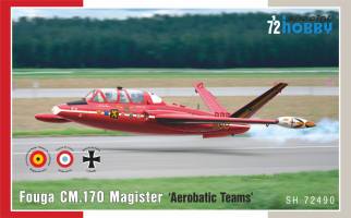 Thumbnail SPECIAL HOBBY 72490 FOUGA CM.170 MAGISTER AEROBATIC TEAMS