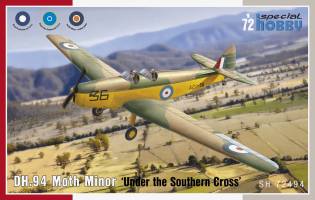 Thumbnail SPECIAL HOBBY 72494 DH.94 MOTH MINOR UNDER THE SOUTHERN CROSS