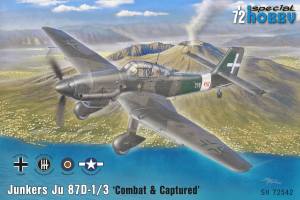 Thumbnail SPECIAL HOBBY 72542 JUNKERS JU 87D-1/3 COMBAT AND CAPTURED