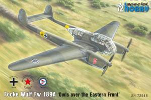 Thumbnail SPECIAL HOBBY 72546 FOCKE WULF FW 189A OWLS OVER THE EASTERN FRONT