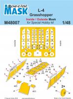 Thumbnail SPECIAL MASK 48007 L-4 GRASSHOPPER INSIDE/OUTSIDE MASK