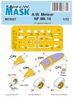 Thumbnail SPECIAL HOBBY 72027 A.W.METEOR NF MK.14 MASK
