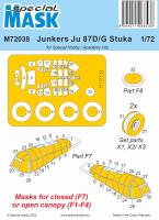 Thumbnail SPECIAL MASK 72038 JUNKERS JU 87D/G STIKA FOR SPECIAL HOBBY/ ACADEMY
