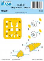 Thumbnail SPECIAL MASK 72054 KI-43-III HAYABUSA/OSCAR