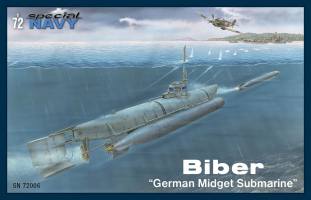 Thumbnail SPECIAL NAVY 72006 BIBER GERMAN MIDGET SUBMARINE