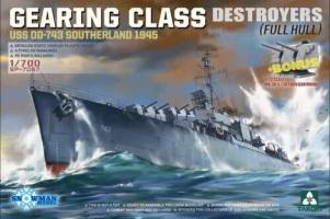Thumbnail SNOWMAN MODEL 7057 USS DD-743 SOUTHERLAND 1945 - SPECIAL OFFER PRICE