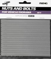 Thumbnail MENG SPS-009 NUTS AND BOLTS FOR VEHICLE/DIORAMA SET D 1.3MM-1.7MM