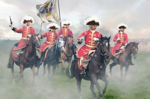 Thumbnail STRELETS 239 FRENCH CHEVAU-LEGERS   GENDARMES OF THE GUARDS