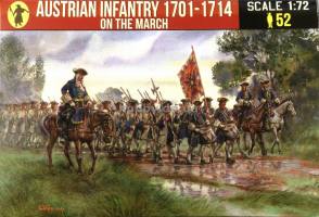 Thumbnail STRELETS 260 1701-1714 AUSTRIAN INFANRTY ON THE MARCH