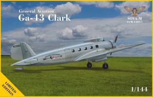 Thumbnail SOVA/A MODEL 14017 GENERAL AVIATION GA-43 CLARK WESTERN AIR EXPRESS