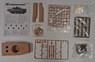 Thumbnail KINGKIT MODEL SCRAPYARD TRUMPETER 00365 BMP-3 WITH UPGRADE ARMOUR STARTED
