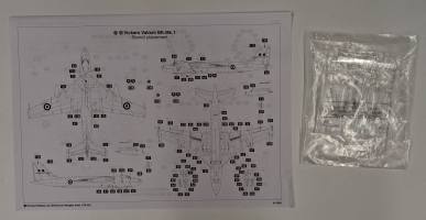 Thumbnail KINGKIT MODEL SCRAPYARD AIRFIX A11001 VICKERS VALIANT BK.MK.1 INCOMPLETE