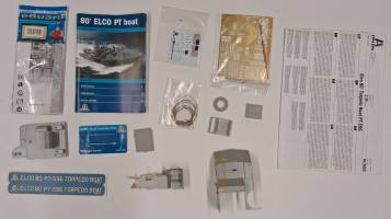 Thumbnail KINGKIT MODEL SCRAPYARD ITALERI 5602 ELCO 80 TORPEDO BOAT PT-596 STARTED