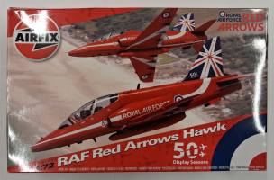 Thumbnail KINGKIT MODEL SCRAPYARD AIRFIX A55202A RAF RED ARROWS HAWK INCOMPLETE