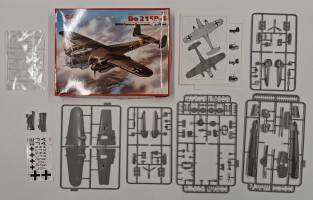 Thumbnail KINGKIT MODEL SCRAPYARD ICM 72301 DO215B-4 WWII GERMAN RECONNAISSANCE PLANE STARTED