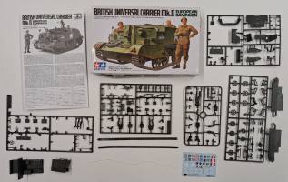 Thumbnail KINGKIT MODEL SCRAPYARD TAMIYA 35175.1600 UNIVERSAL CARRIER MK.II EUROPEAN CAMPAIGN STARTED