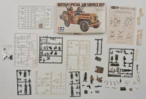 Thumbnail KINGKIT MODEL SCRAPYARD TAMIYA MM133.350 BRITISH SPECIAL AIR SERVICE JEEP  STARTED 
