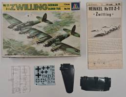 Thumbnail KINGKIT MODEL SCRAPYARD ITALERI 119 HEINKEL HE 111 ZWILLING  INCOMPLETE 