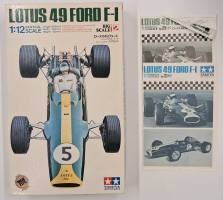 Thumbnail KINGKIT MODEL SCRAPYARD TAMIYA BS1212.2000 LOTUS 49 FORD F-I  STARTED  CUT DECALS 