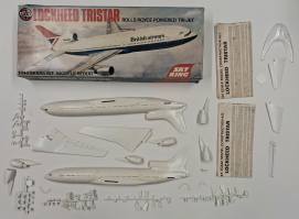 Thumbnail KINGKIT MODEL SCRAPYARD AIRFIX 06171-9 SERIES 6 LOCKHEED TRISTAR ROLLS-ROYCE POWERED TRI-JET  STARTED  NO DECALS 