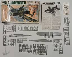 Thumbnail KINGKIT MODEL SCRAPYARD HASEGAWA K017 1000 U.S. AIR FORCE ATTACKER FAIRCHILD A-10A THUNDERBOLT II  DAMAGED BOX  DESPRUED 