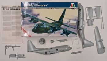 Thumbnail KINGKIT MODEL SCRAPYARD ITALERI 015 LOCKHEED MARTIN C-130E HERCULES  STARTED  NO DECALS 