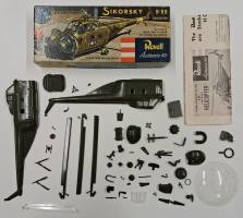 Thumbnail KINGKIT MODEL SCRAPYARD REVELL H214 SIKORSKY S.55 HELICOPTER  STARTED 