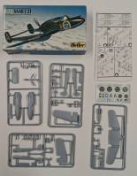 Thumbnail KINGKIT MODEL SCRAPYARD HELLER 80261 SAAB J 21  INCOMPLETE 