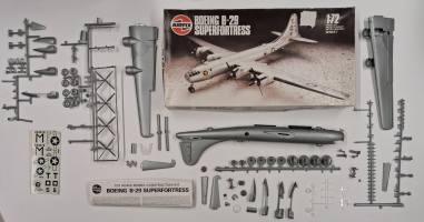 Thumbnail KINGKIT MODEL SCRAPYARD AIRFIX 07001 B-29 SUPERFORTRESS  STARTED  DAMAGED DECALS  