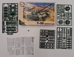 Thumbnail KINGKIT MODEL SCRAPYARD PST 72046 T-55 MEDIUM TANK  INCOMPLETE  STARTED  NO DECALS 